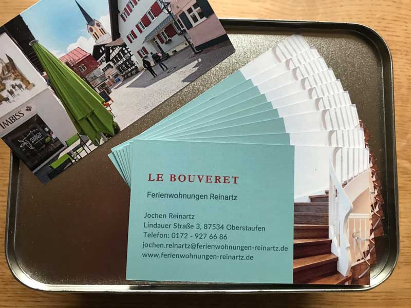 Visitenkarten Le Bouveret Oberstaufen