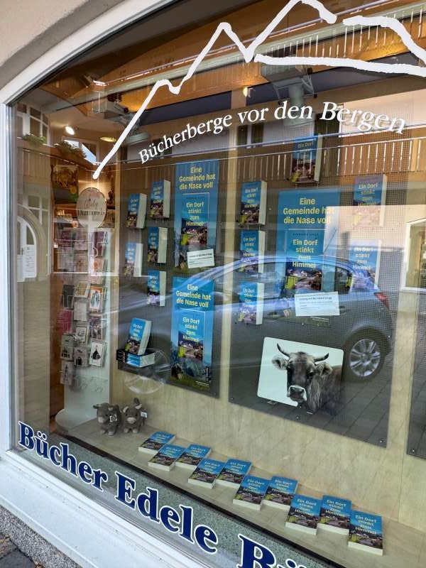 Schaufenster Bücher Edele Oberstaufen