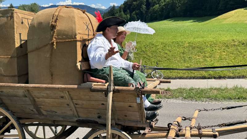 Historischer Salzzug 2026 bei Oberstaufen
