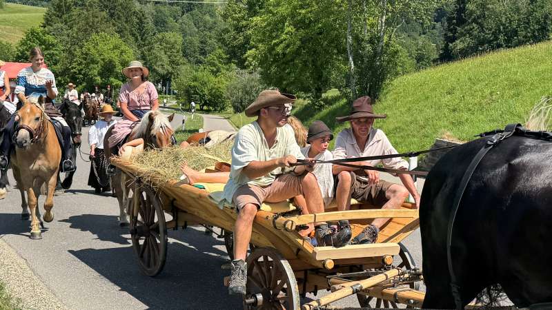 Historischer Salzzug 2026 bei Oberstaufen